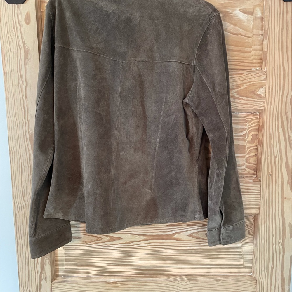 Suede Shacket - image 2